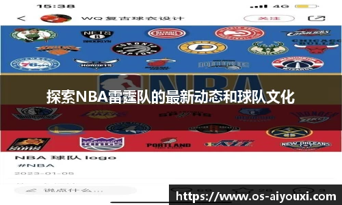 探索NBA雷霆队的最新动态和球队文化