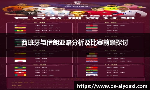 西班牙与伊朗亚赔分析及比赛前瞻探讨
