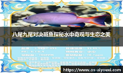 八尾九尾对决斑鱼探秘水中奇观与生态之美